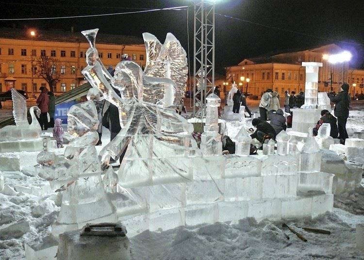 X областной фестиваль-конкурс снежно-ледовых скульптур «Кострома – зимняя сказка» 2018