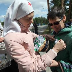 Благотворительная акция "Белый цветок"