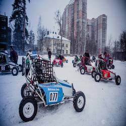 1 этап кубка России по зимним трековым автомобильным гонкам