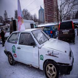 1 этап кубка России по зимним трековым автомобильным гонкам